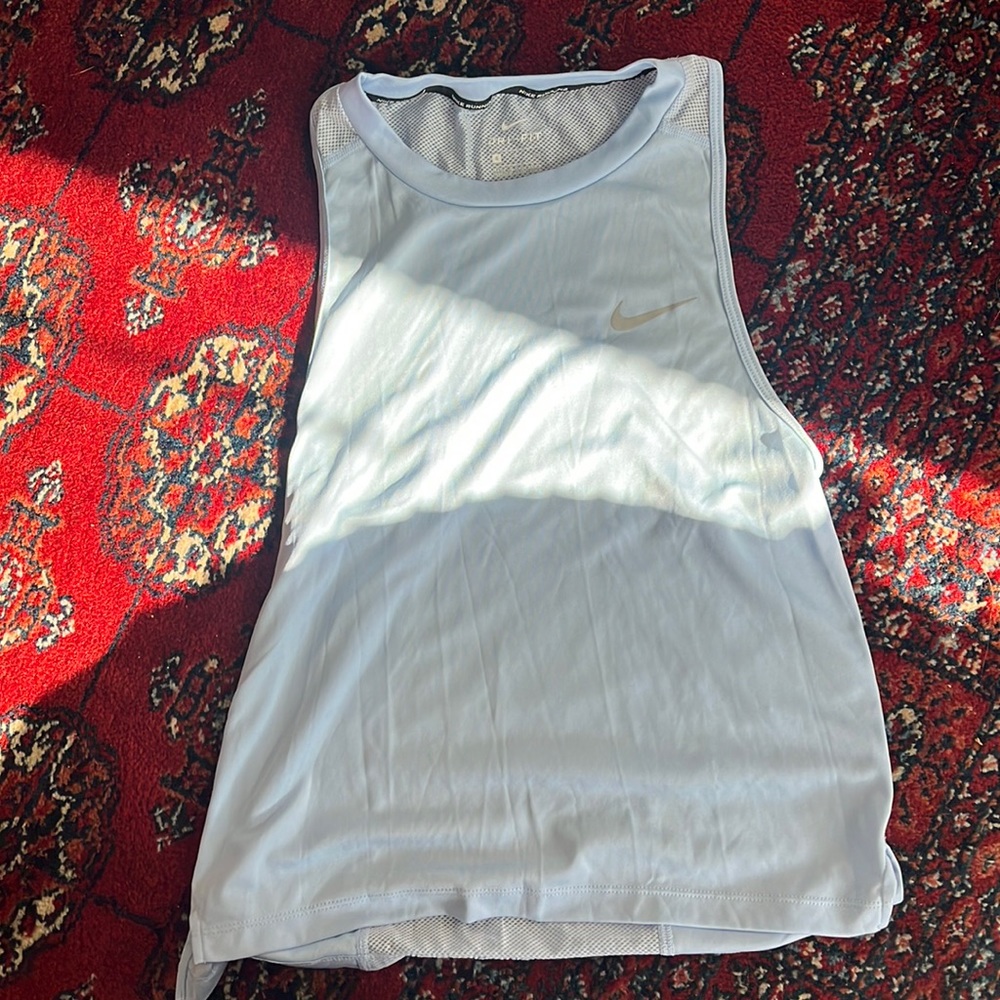 Nike tank with mesh detail